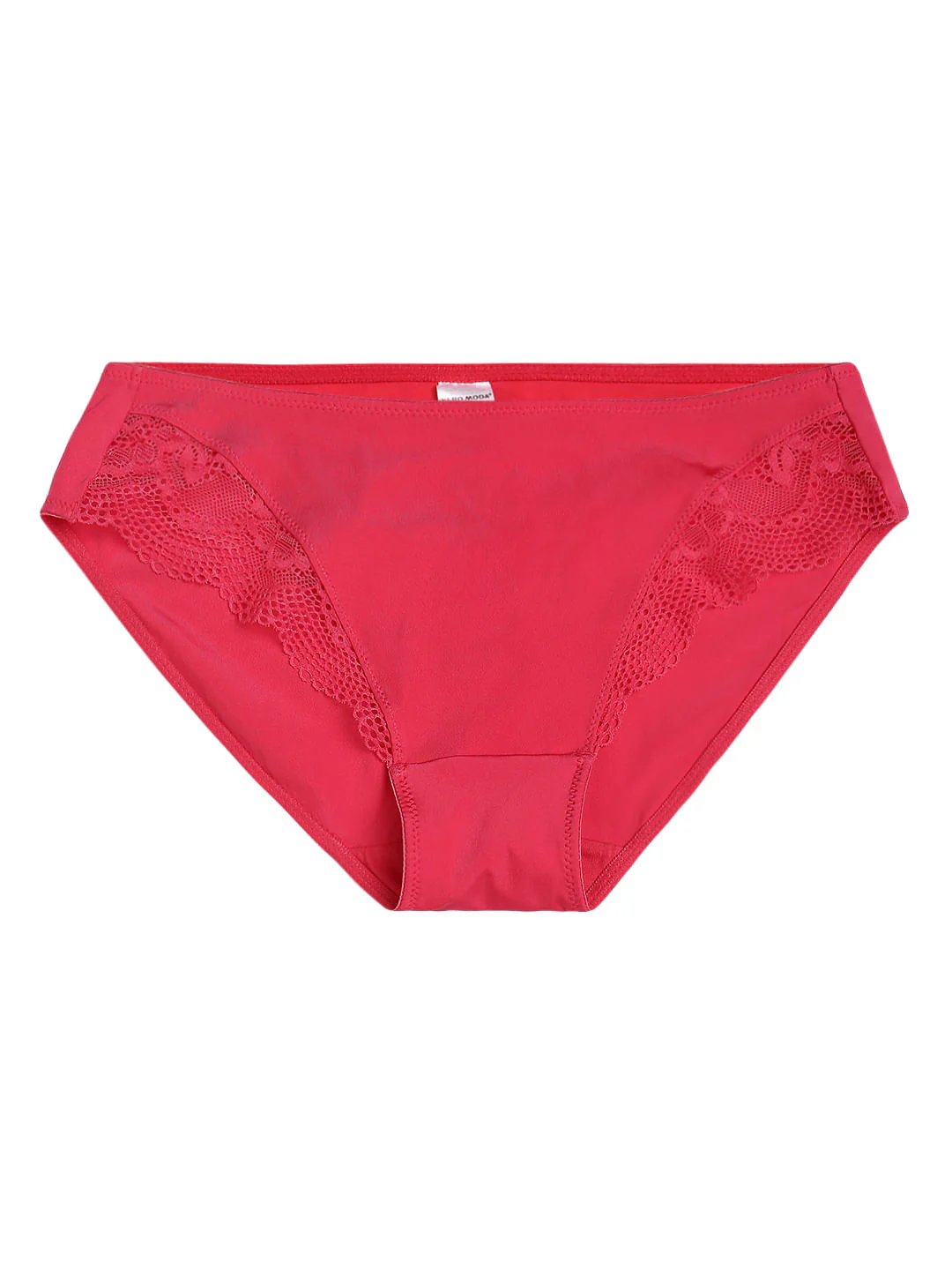 Intimates Dark Pink Lace Detail Mini Briefs - Image 7