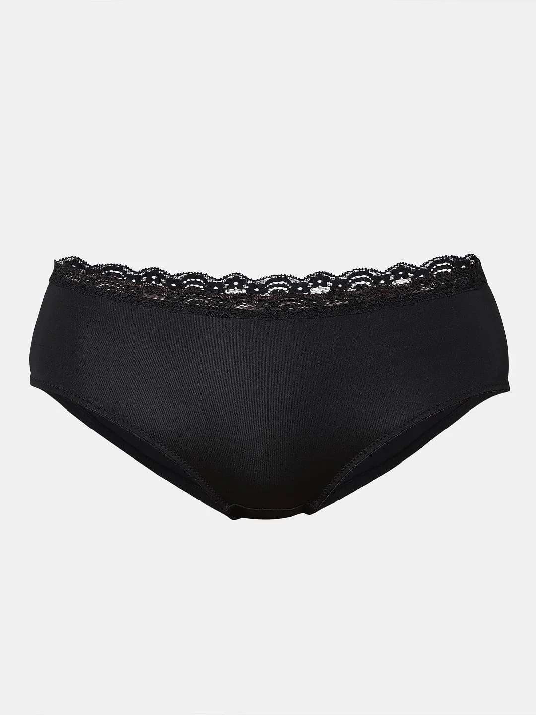 Black Lace Midi Briefs - Image 7