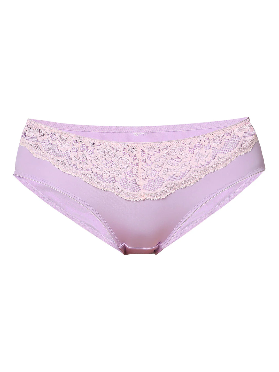 Intimates Lilac Lace Detail Midi Briefs - Image 7
