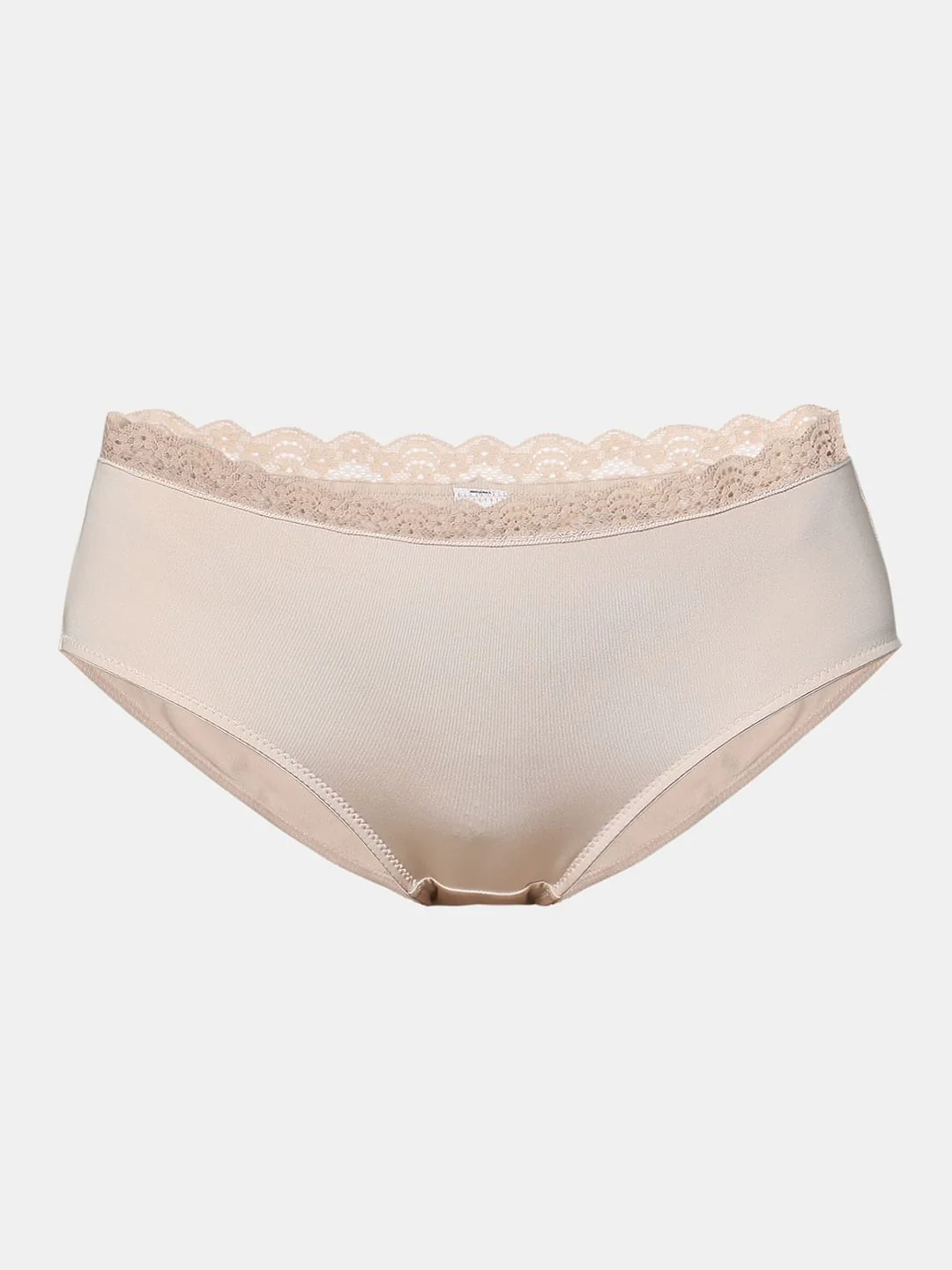 Beige Lace Midi Briefs - Image 7