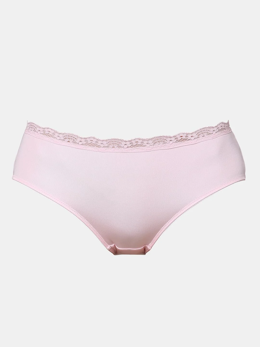 Pink Lace Midi Briefs - Image 7