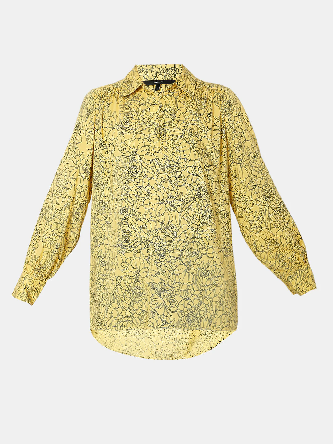 Yellow Printed Shirt - Image 7
