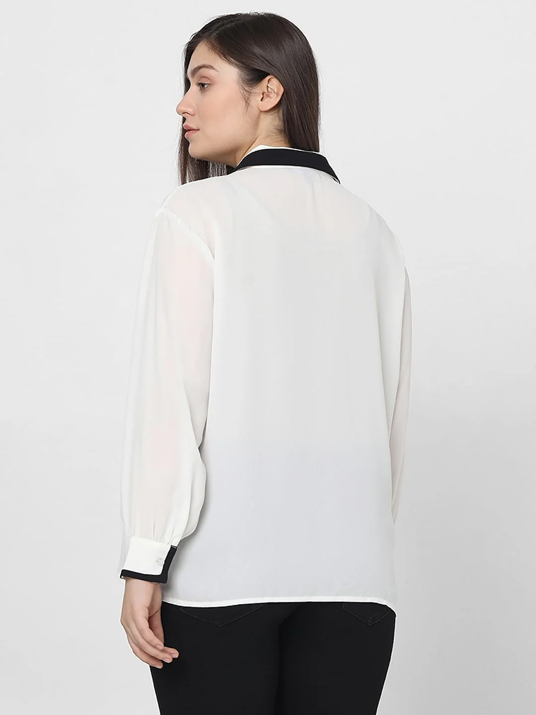 Curve White & Black Shirt - Image 4