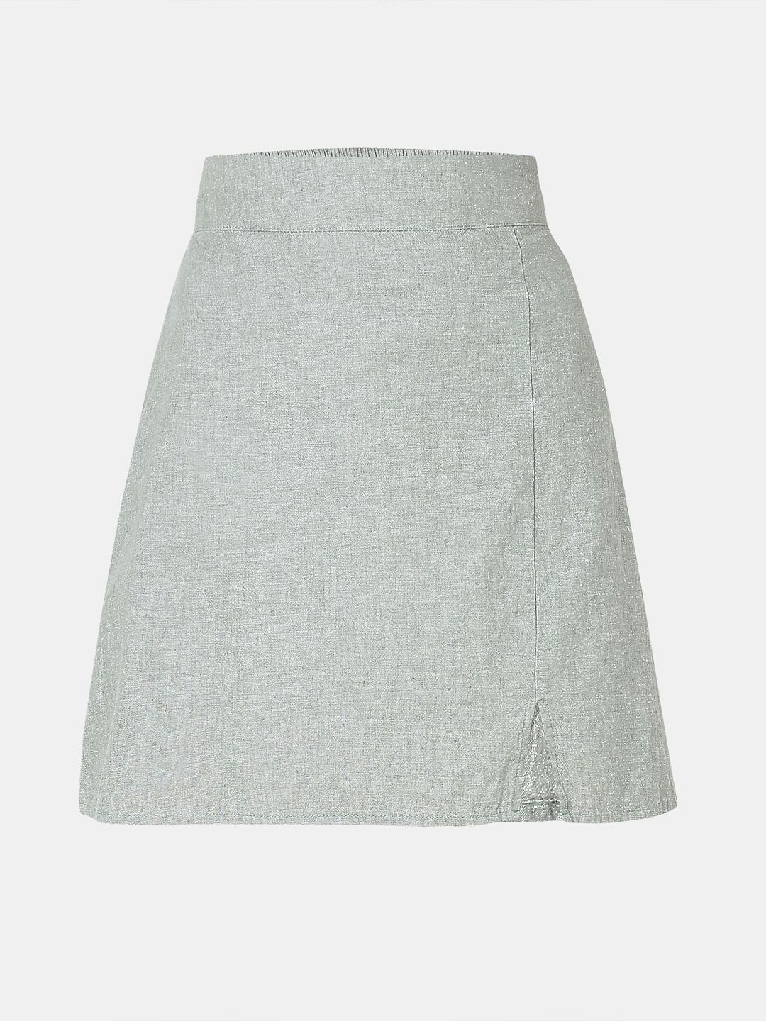 Light Green Co-Ord Set Short Skirt - Image 7