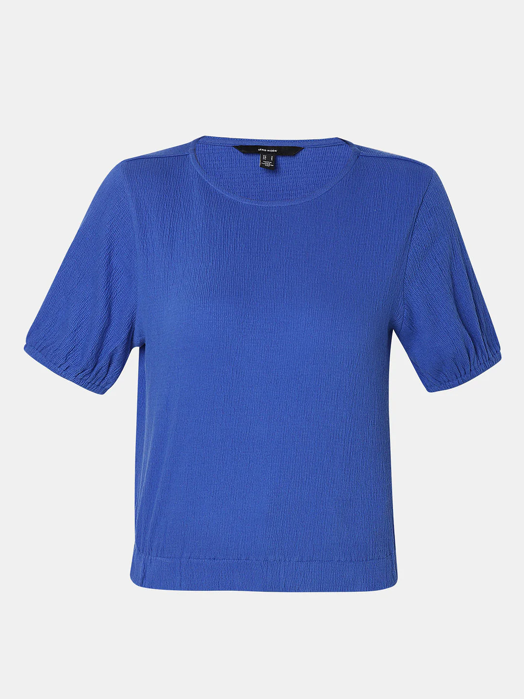 Blue Textured Top - Image 7