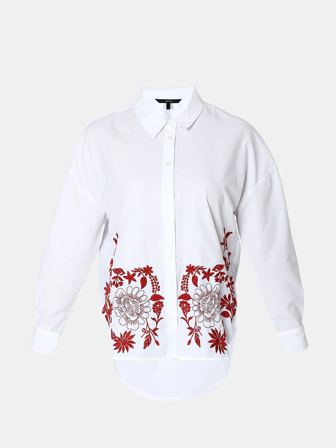 White Printed Shirt - Image 7