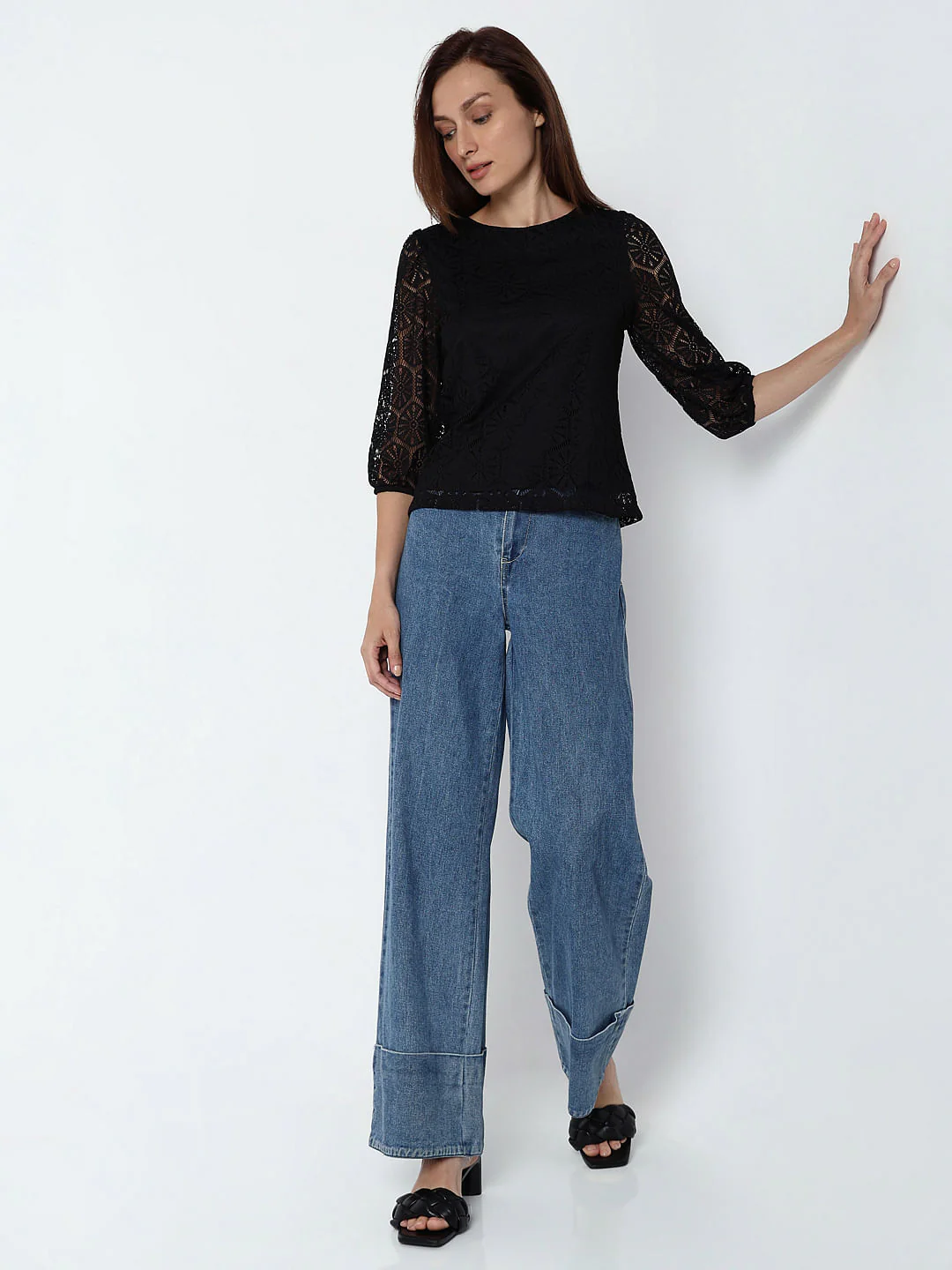 Black Lace Top - Image 5