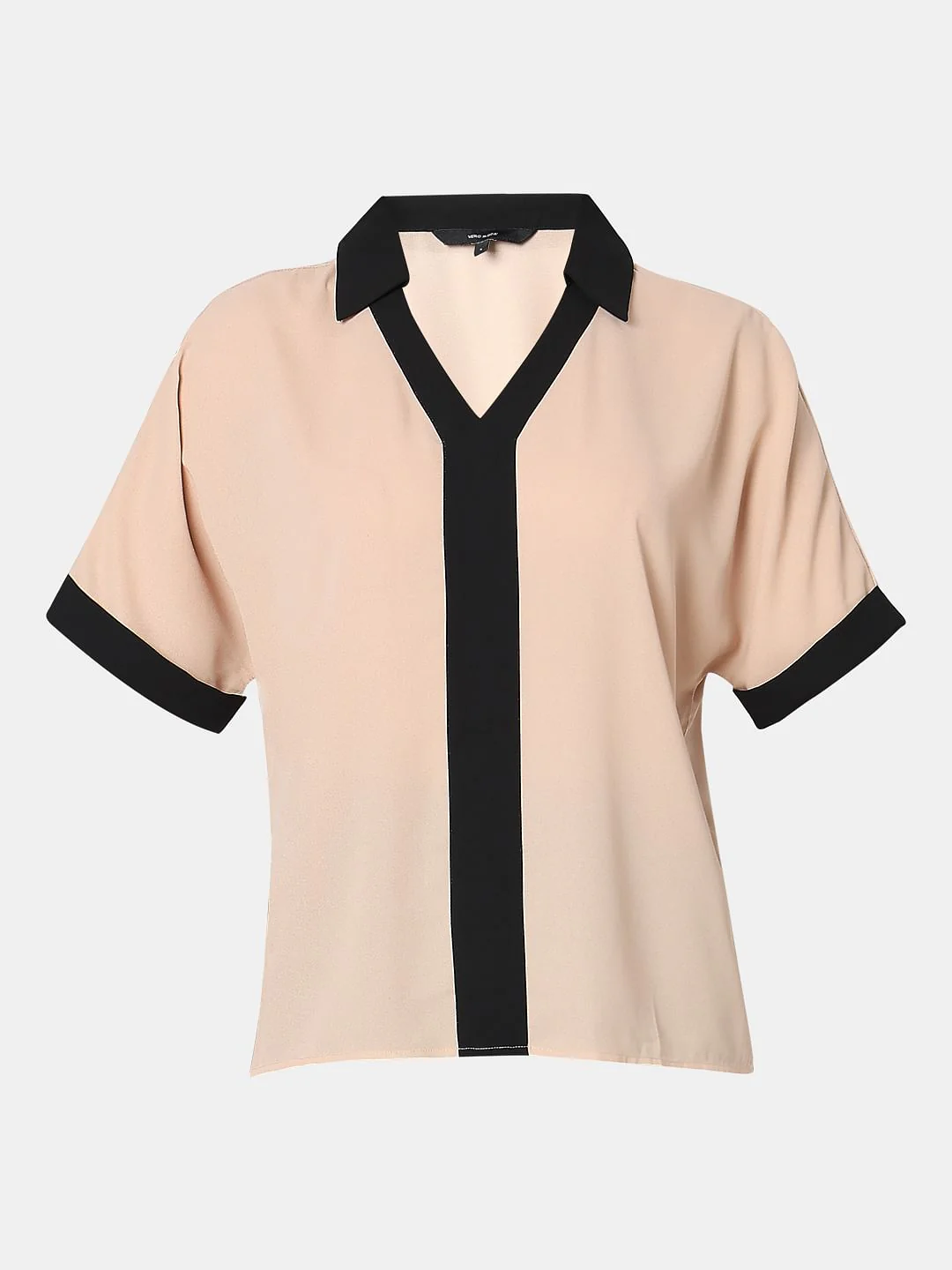 Pink Contrast Tape Top - Image 7