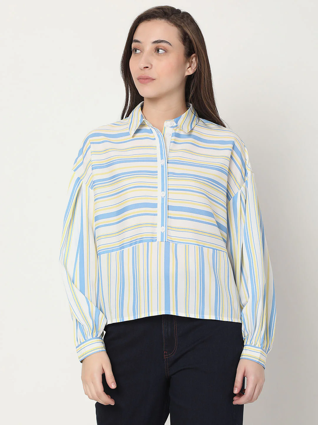 White Striped Shirt - Image 2
