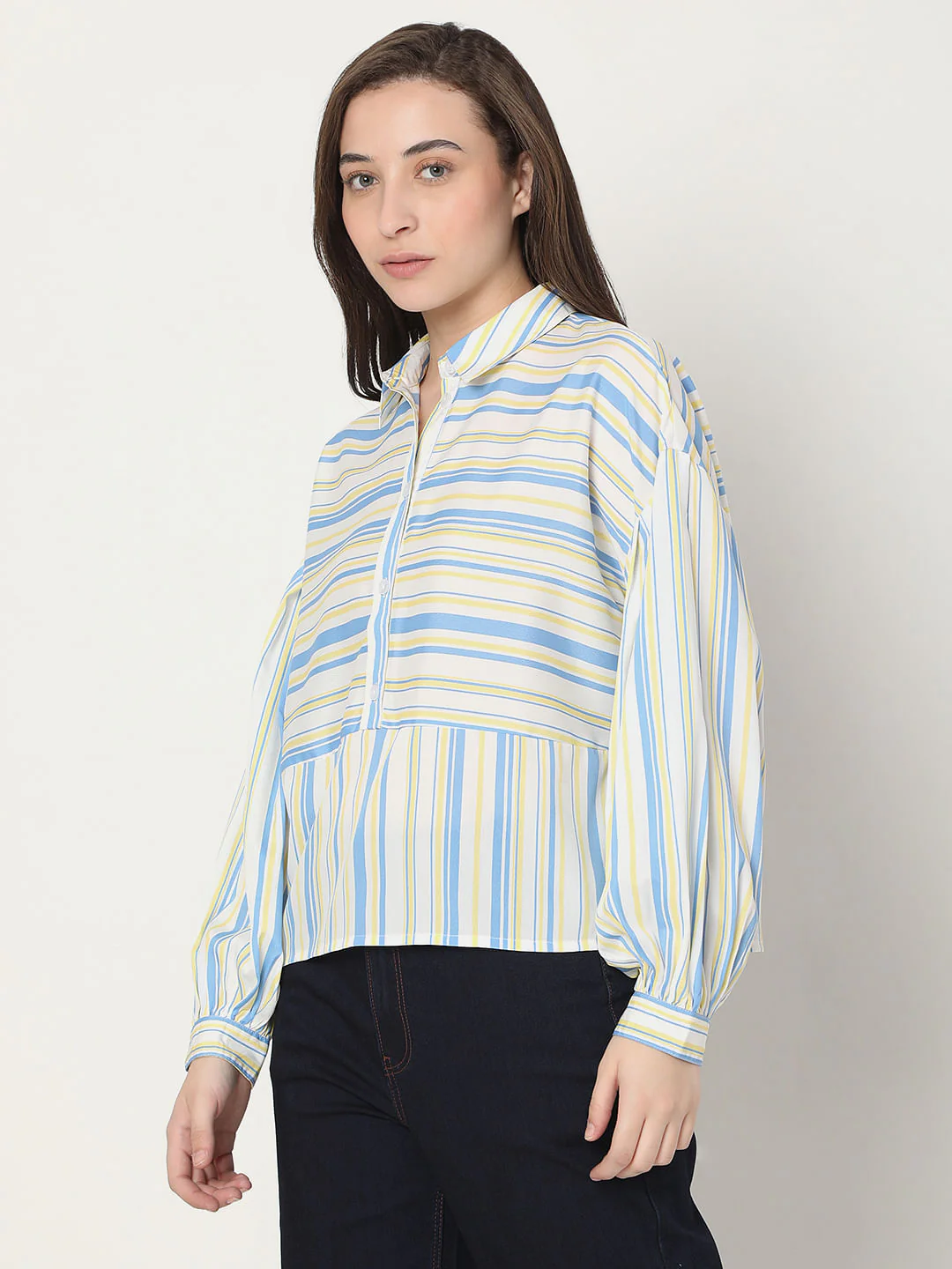 White Striped Shirt - Image 3