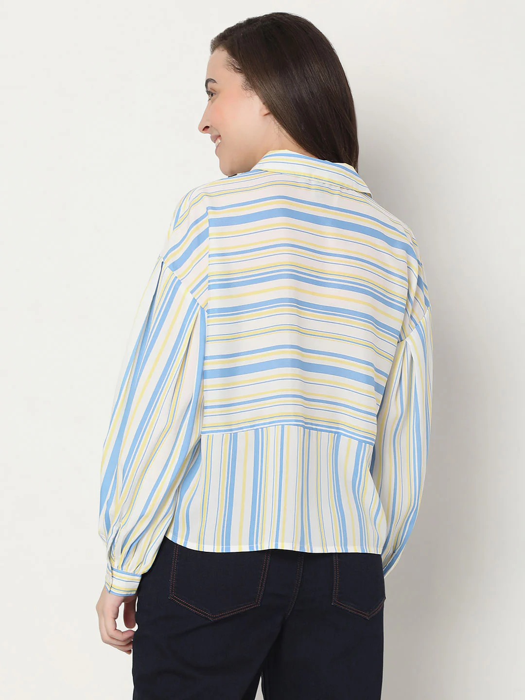 White Striped Shirt - Image 4