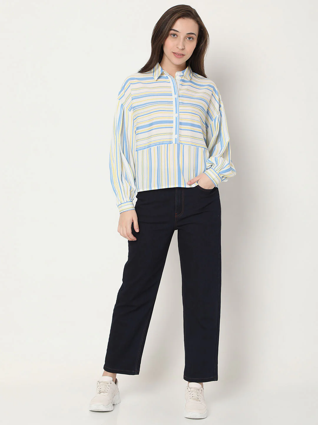 White Striped Shirt - Image 5