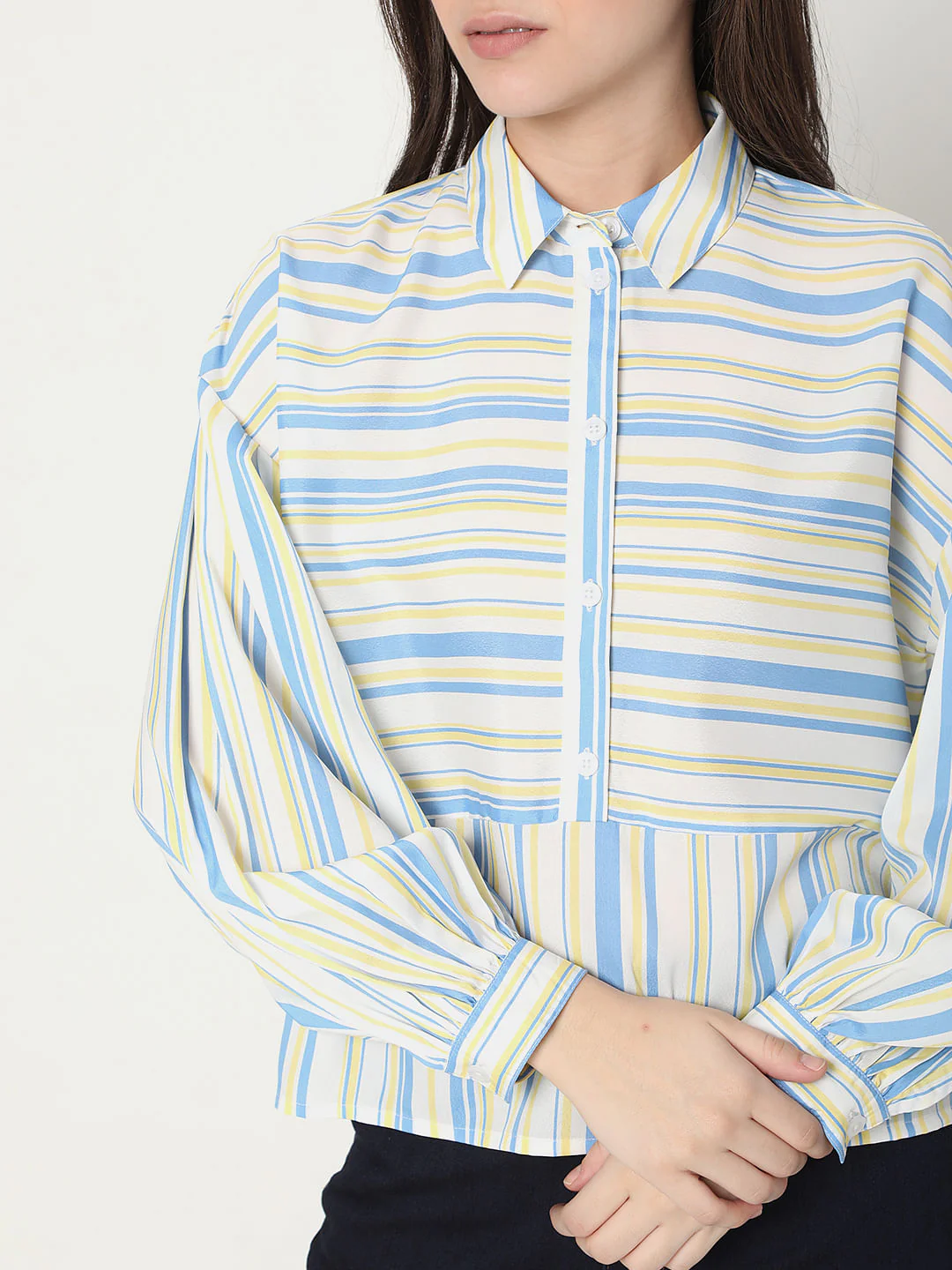 White Striped Shirt - Image 6