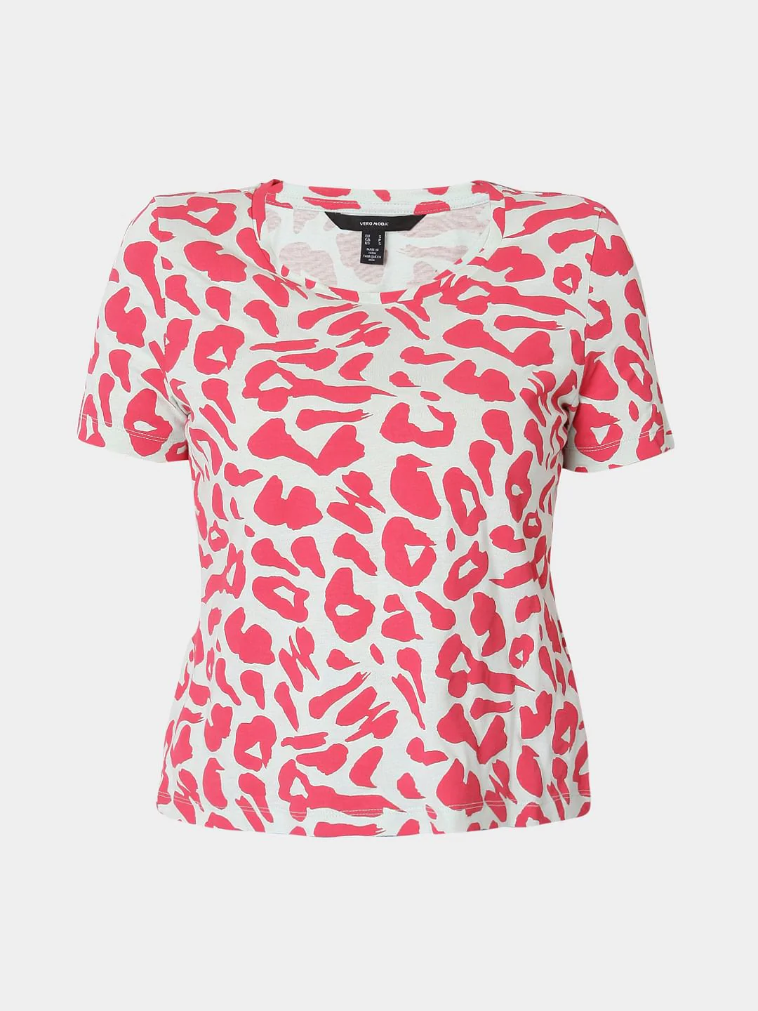 Pink Animal Print T-Shirt - Image 7