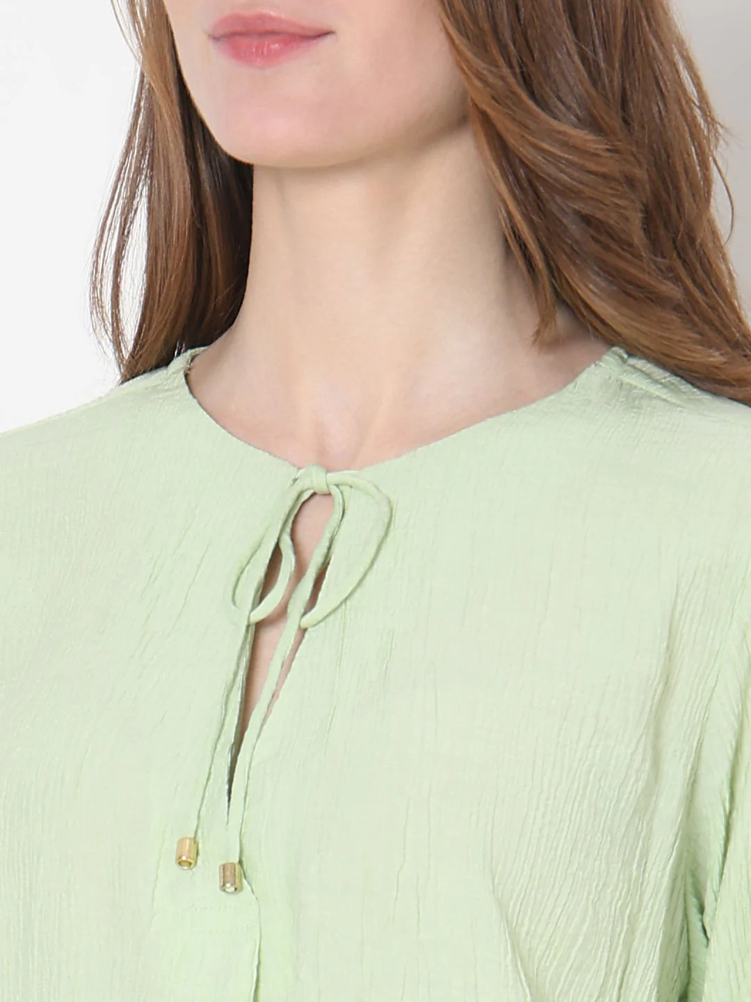 Light Green Textured Top - Image 8
