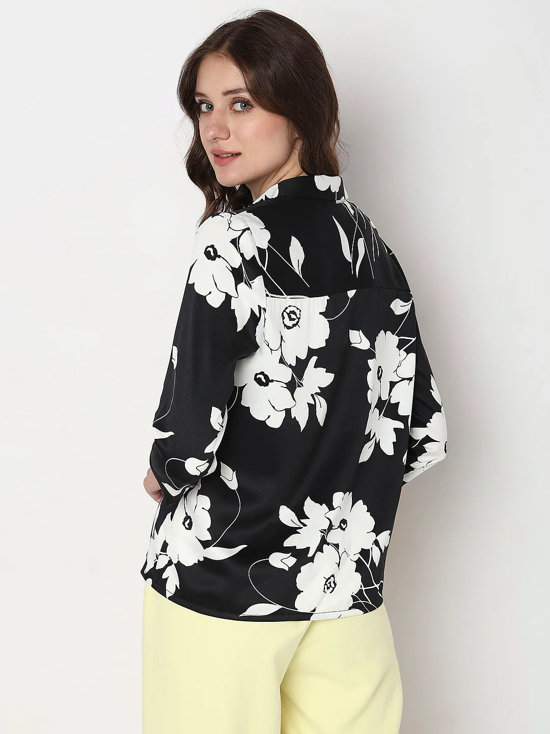 Black Floral Shirt - Image 4