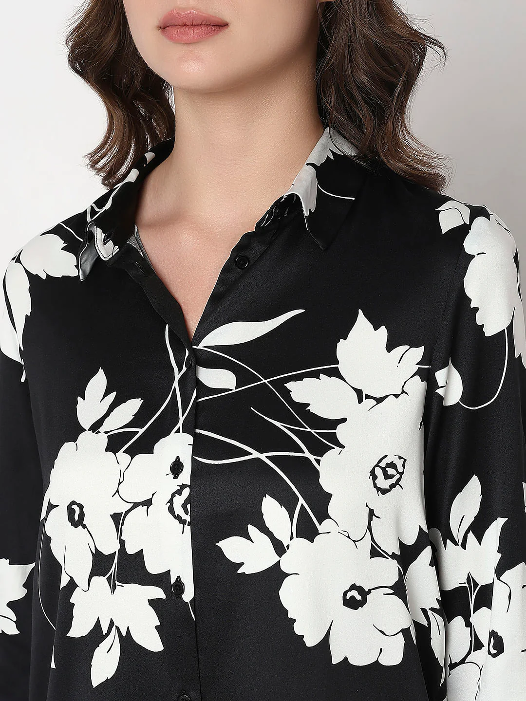 Black Floral Shirt - Image 8