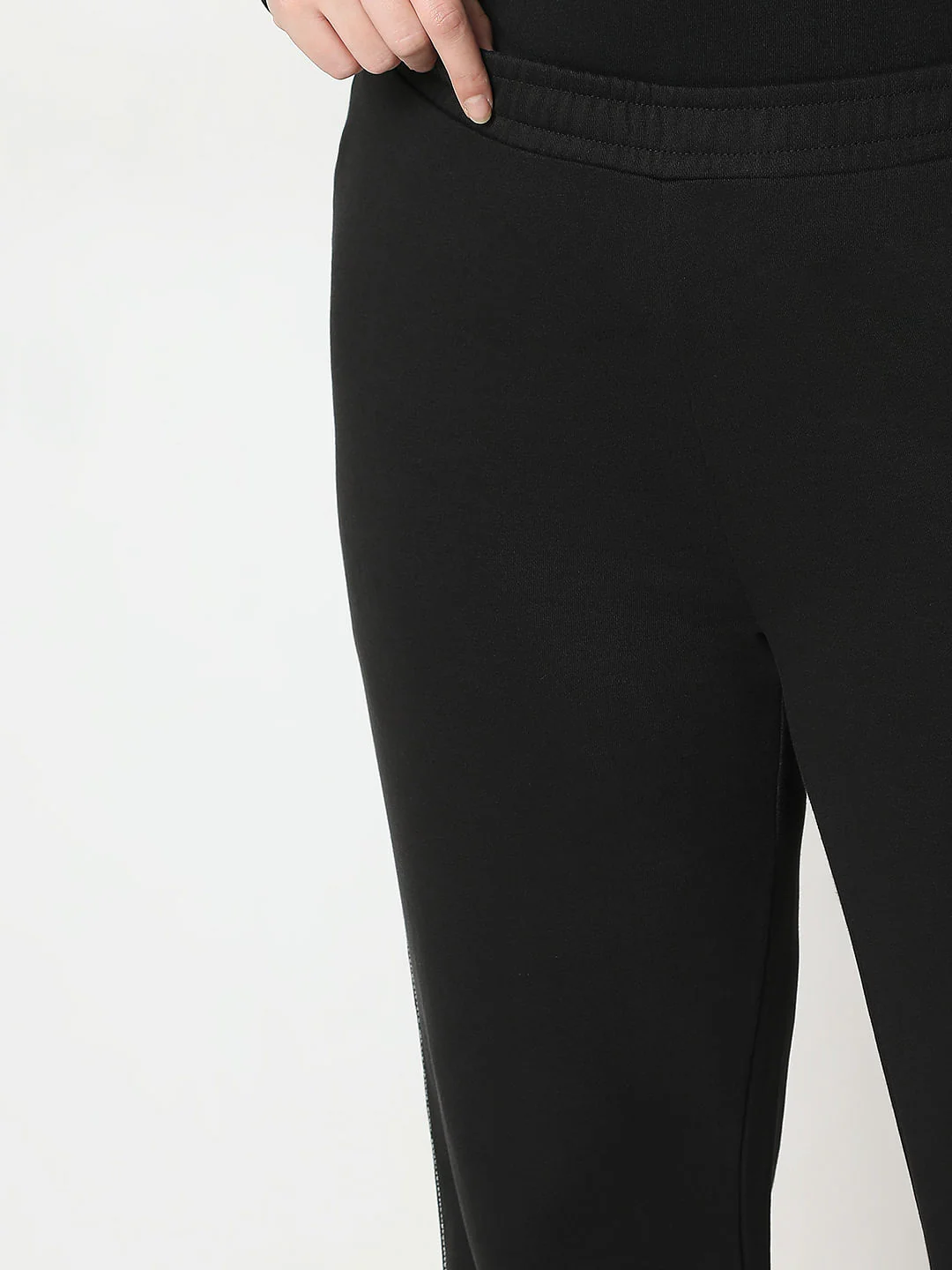 Curve Black Wide Leg Trouser - Image 6