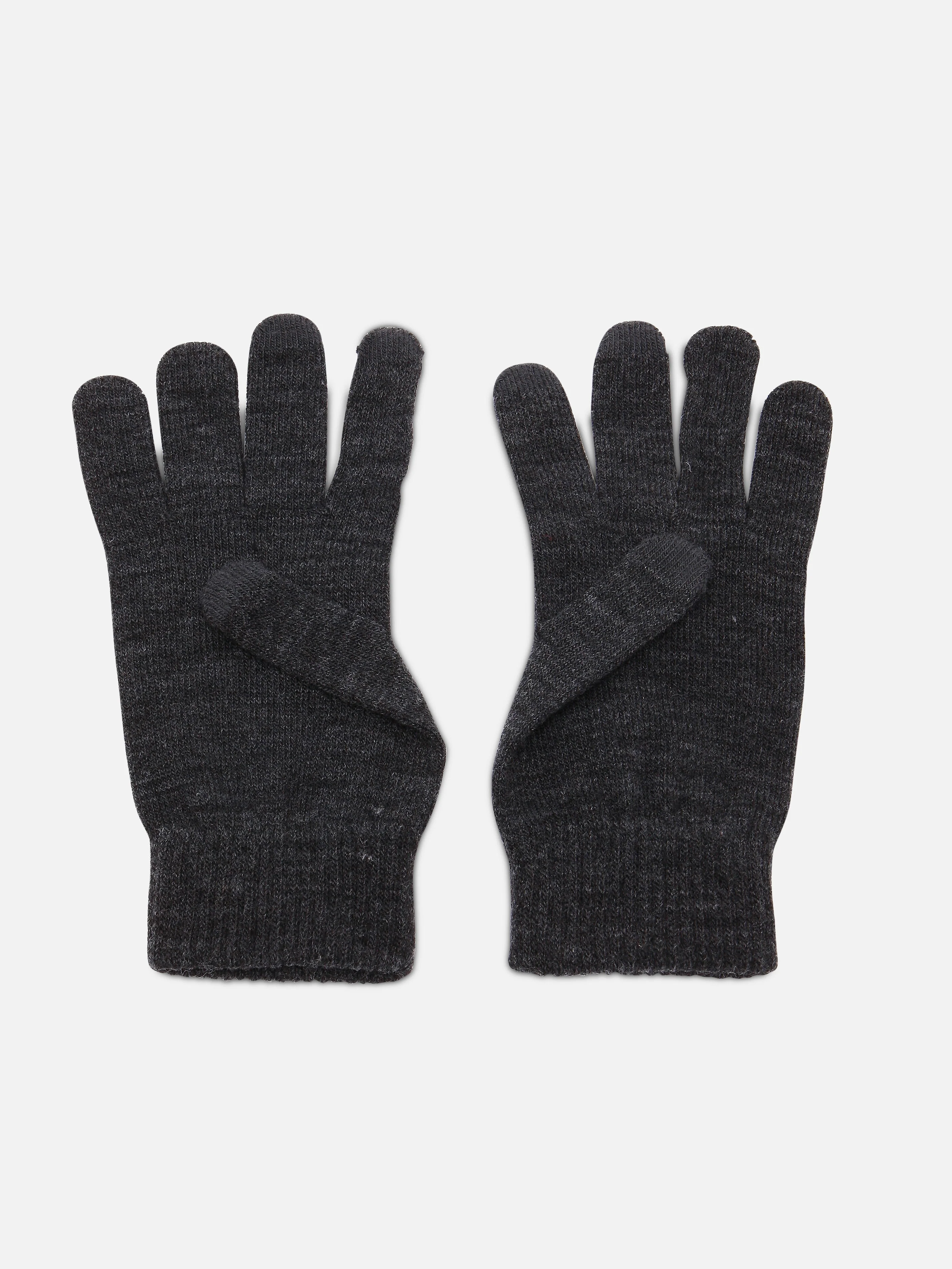 Dark Grey Gloves - Image 2