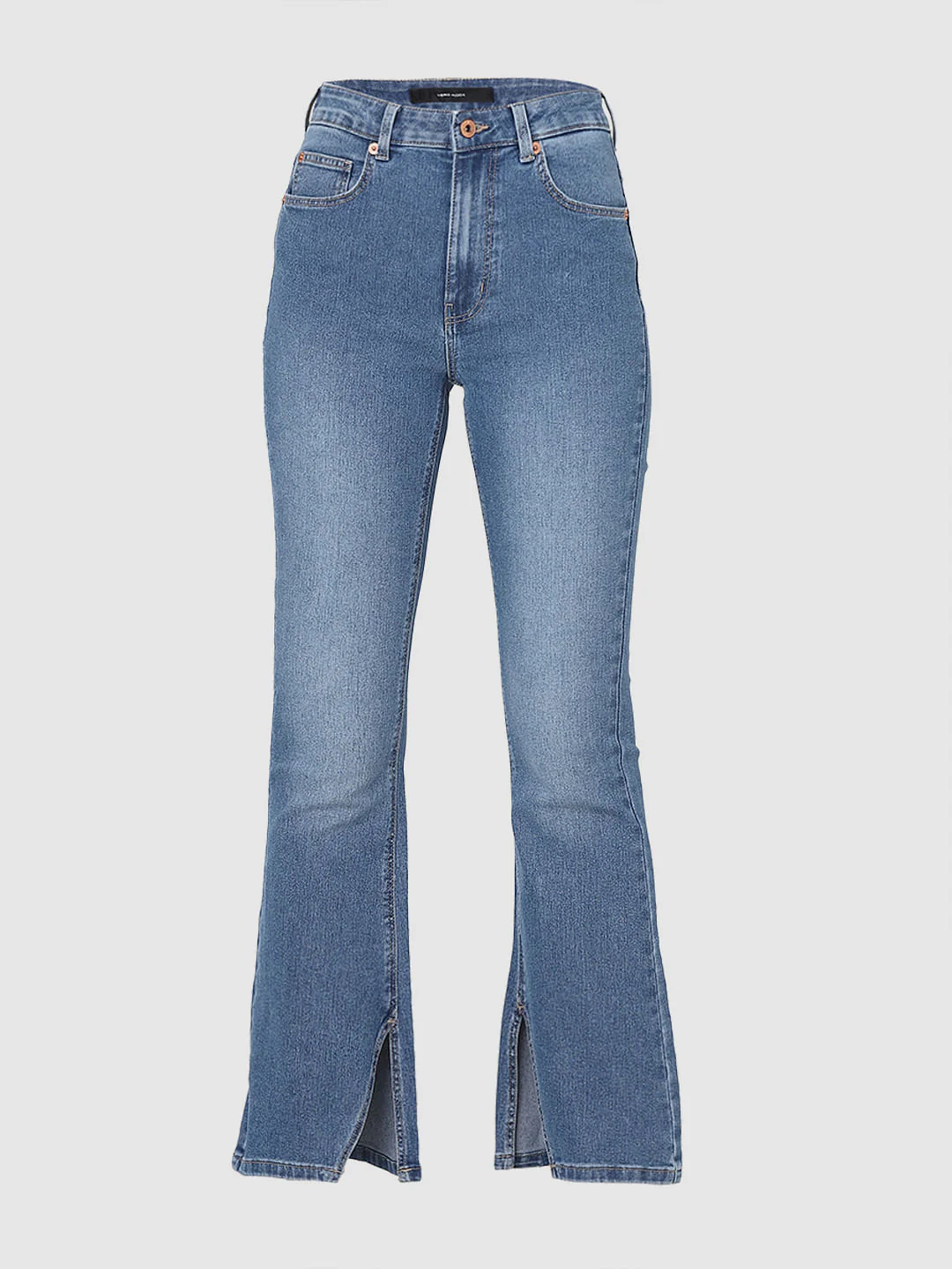 Blue High Rise Petra Bootcut Jeans - Image 7