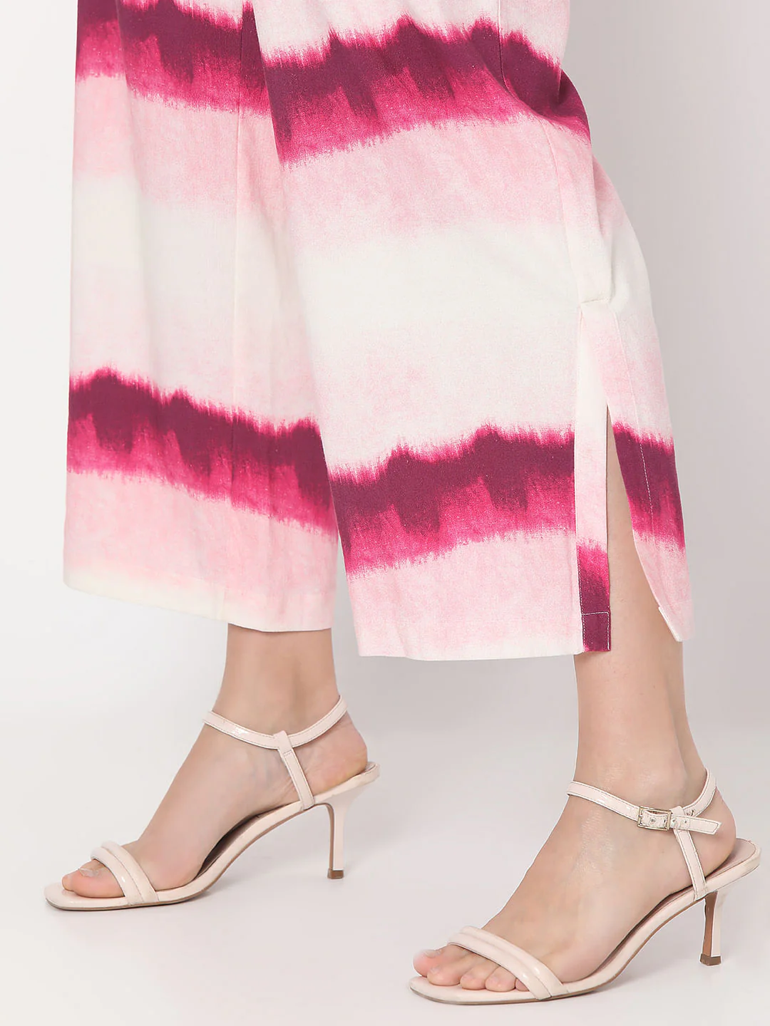 Pink High Rise Ombre Co-Ord Set Pants - Image 9
