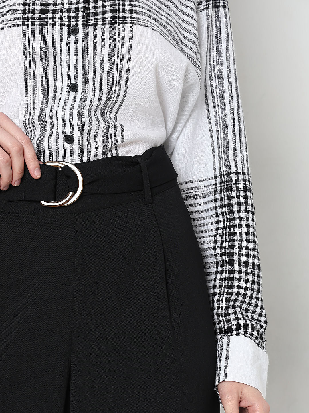 Black Wide Leg Pants - Image 5