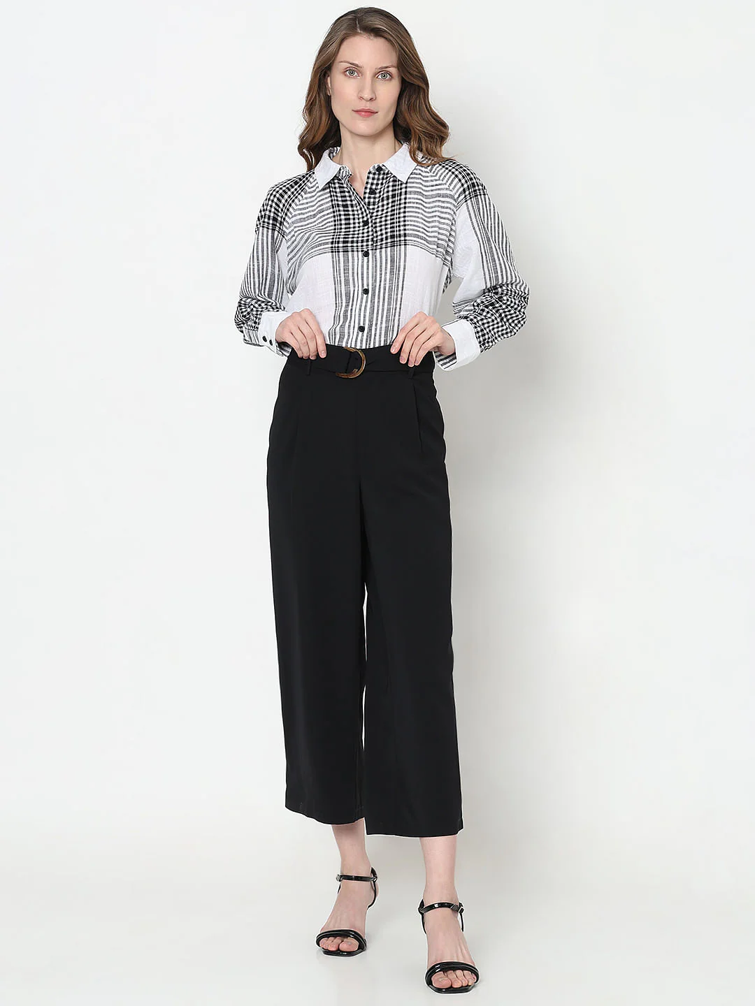 Black Wide Leg Pants - Image 6