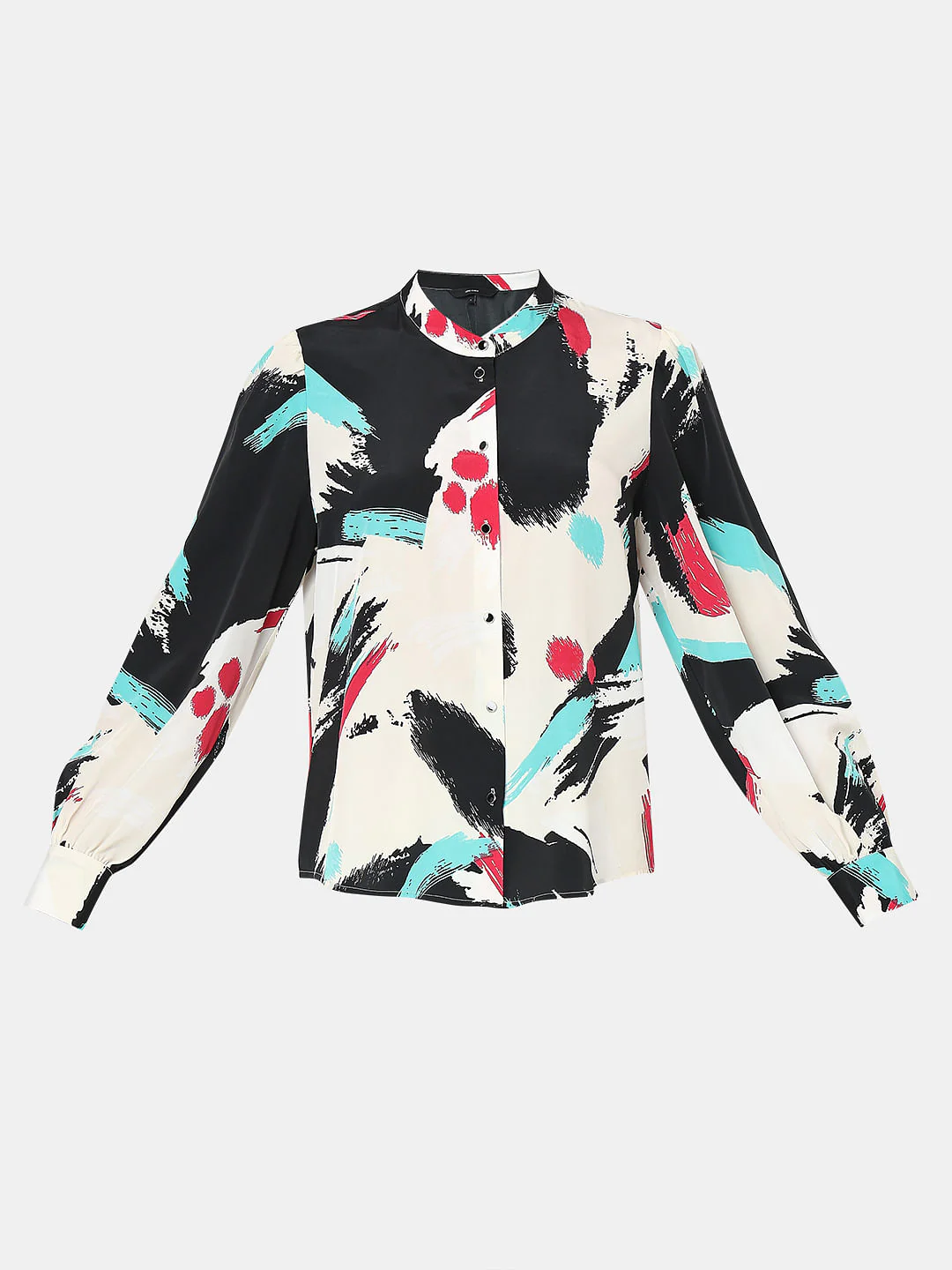 White Printed Shirt - Image 7