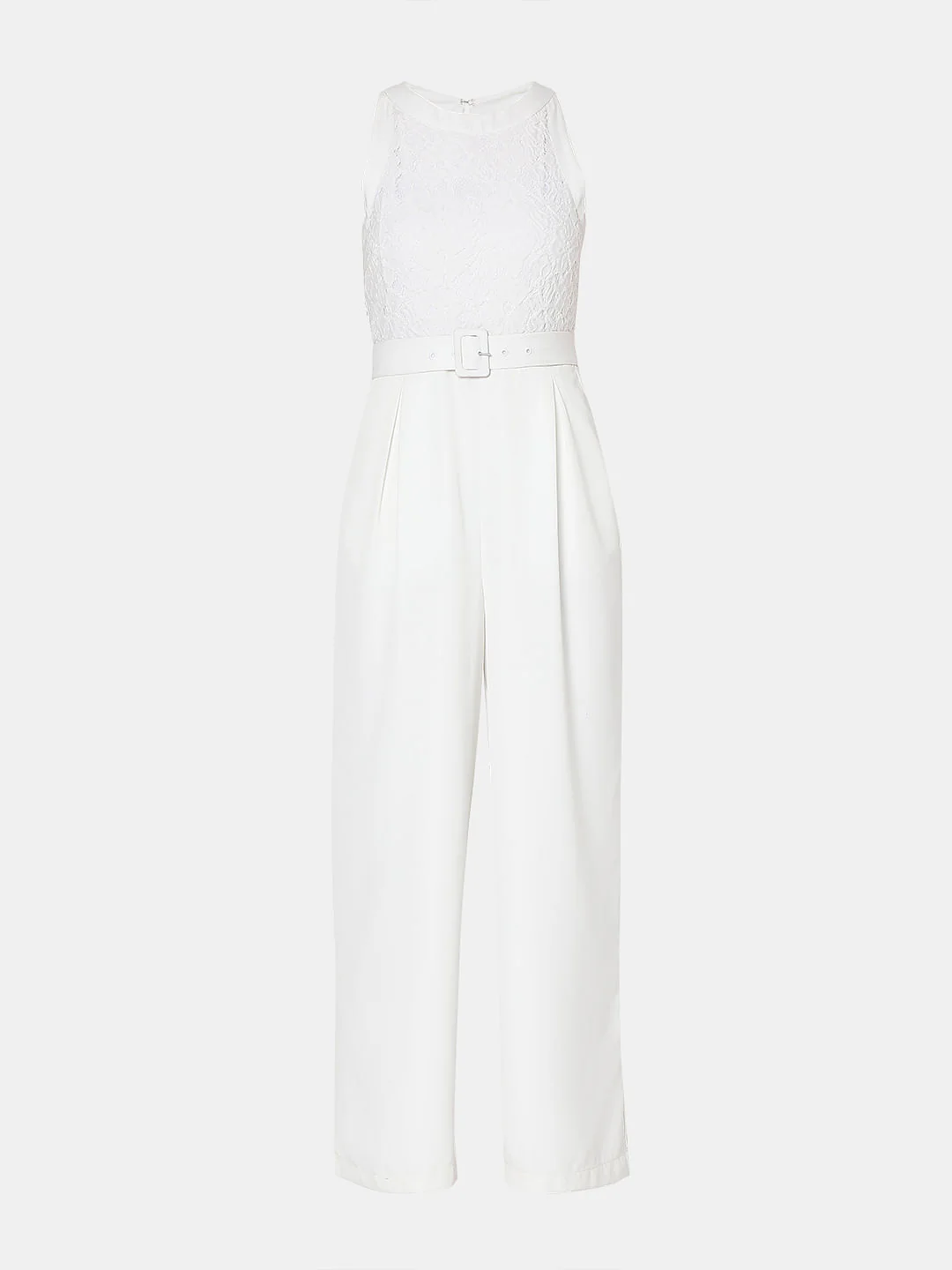 White Lace Jumpsuit - Image 6