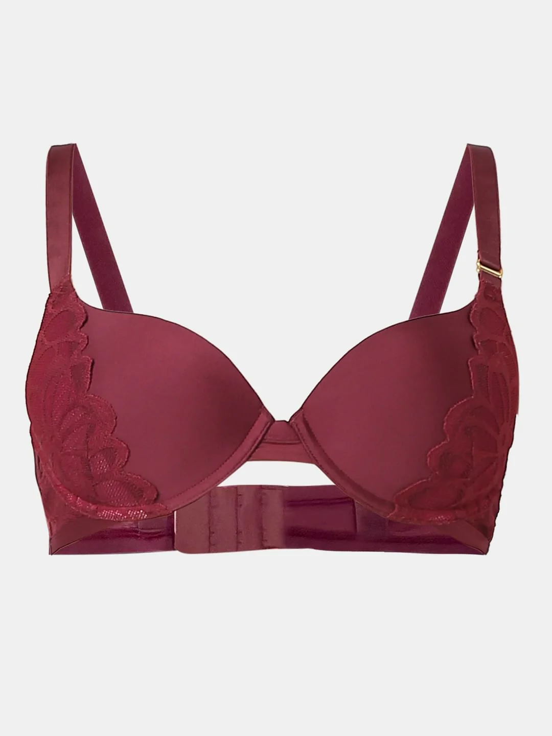 Intimates Maroon Underwired Padded T-Shirt Bra - Image 7