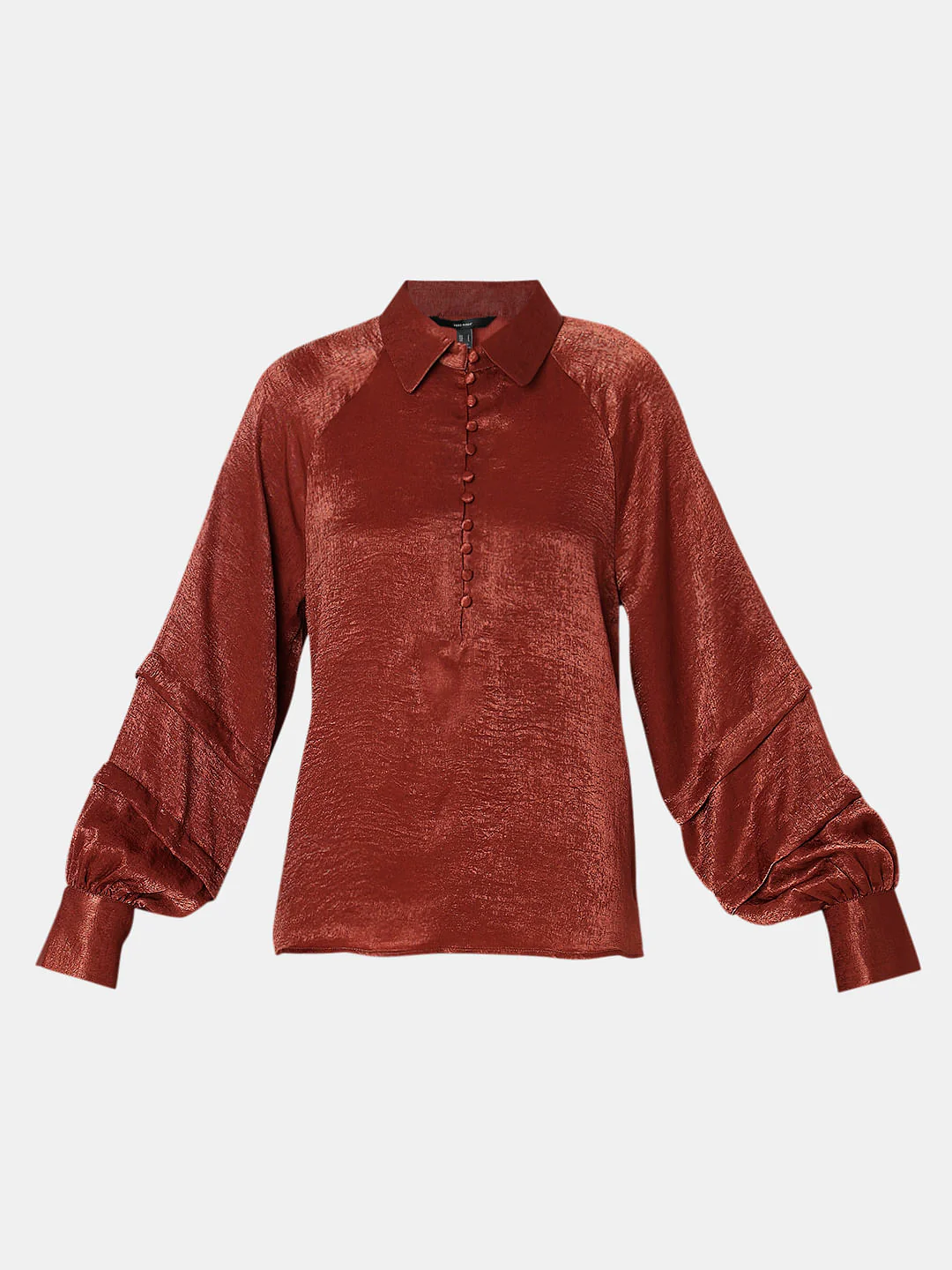 Copper Brown Full Sleeves Shirt - Image 7