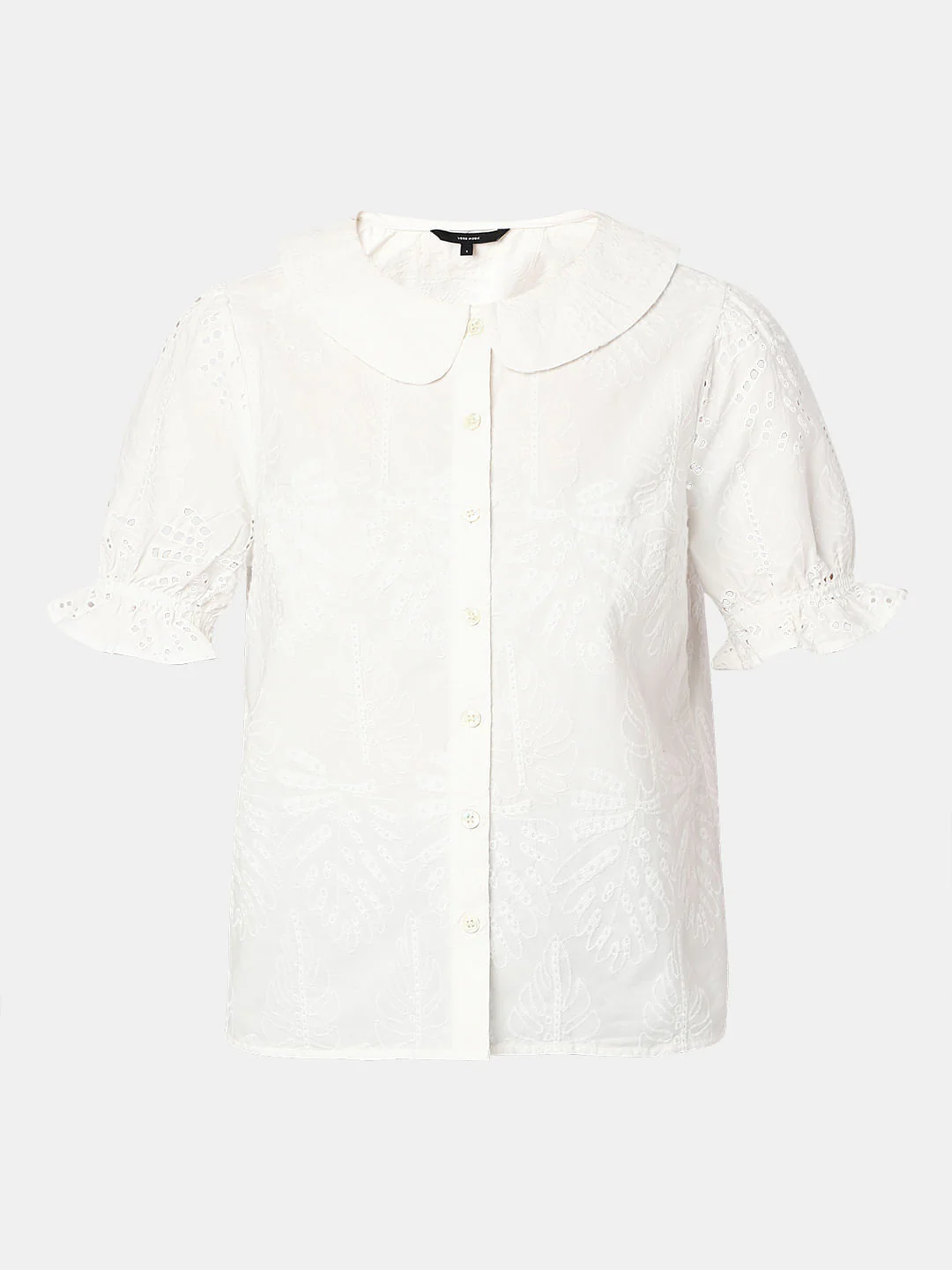 White Schiffli Top - Image 7