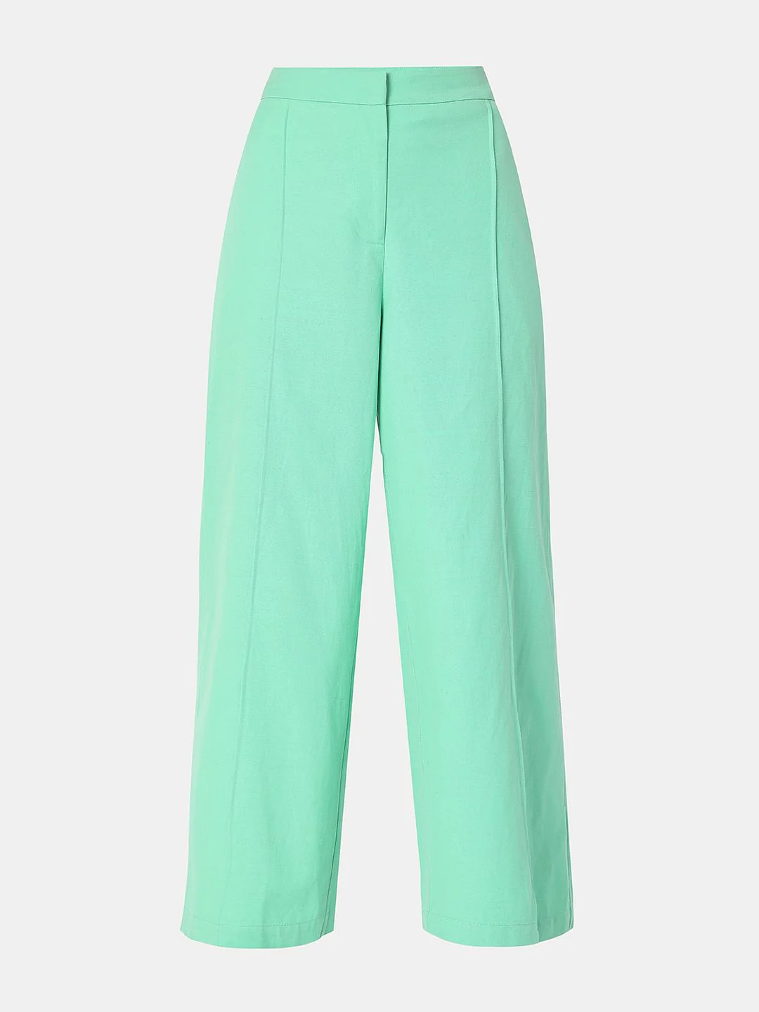 Mint Green High Rise Co-Ord Set Culottes - Image 7