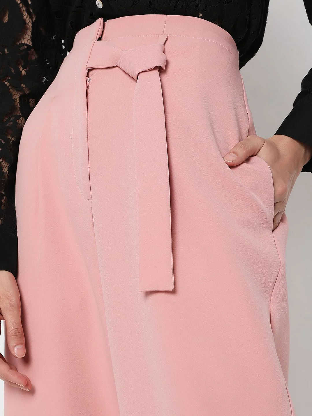 Pink High Rise Pants - Image 5