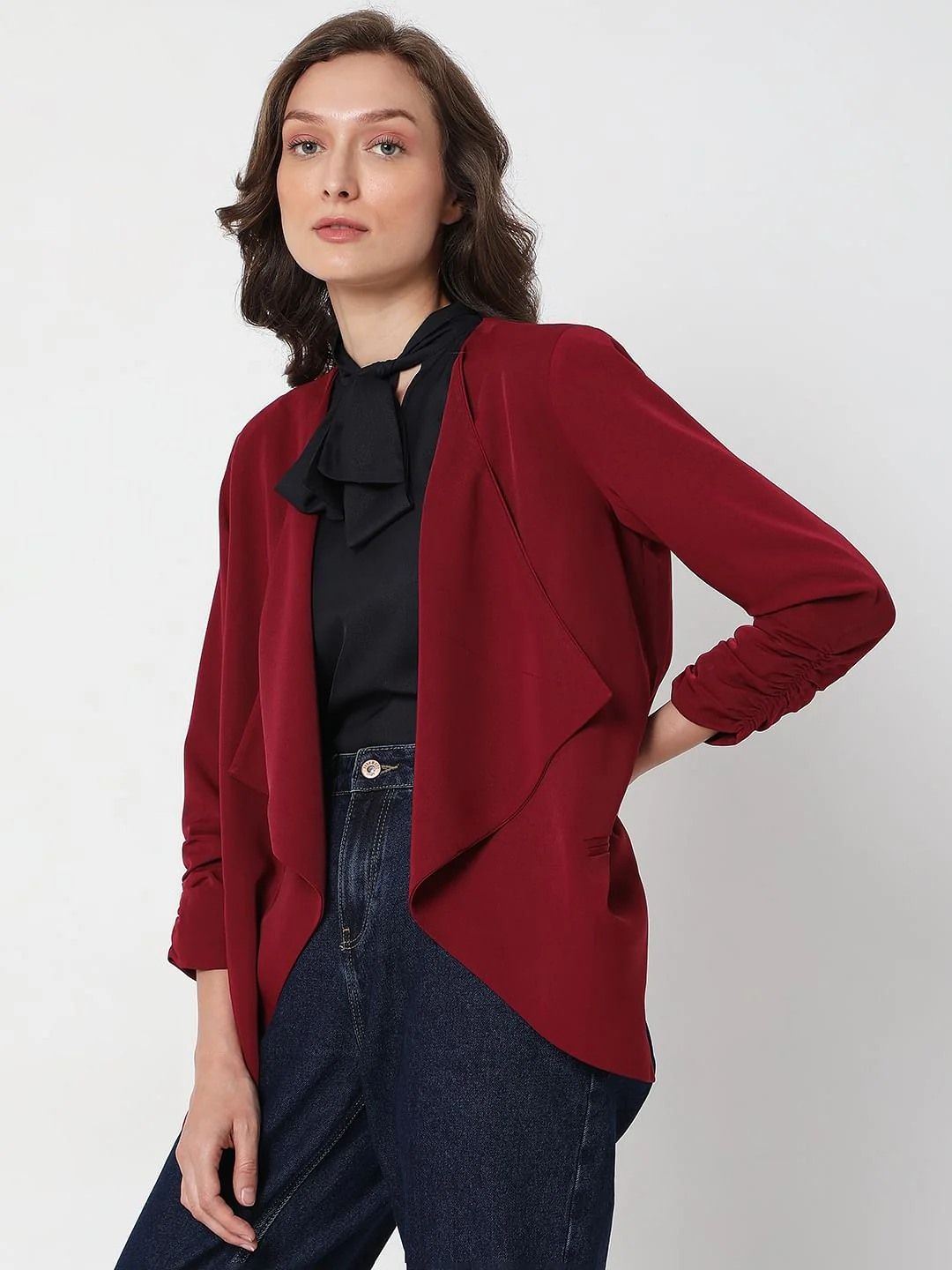 Maroon Shrug - Image 3