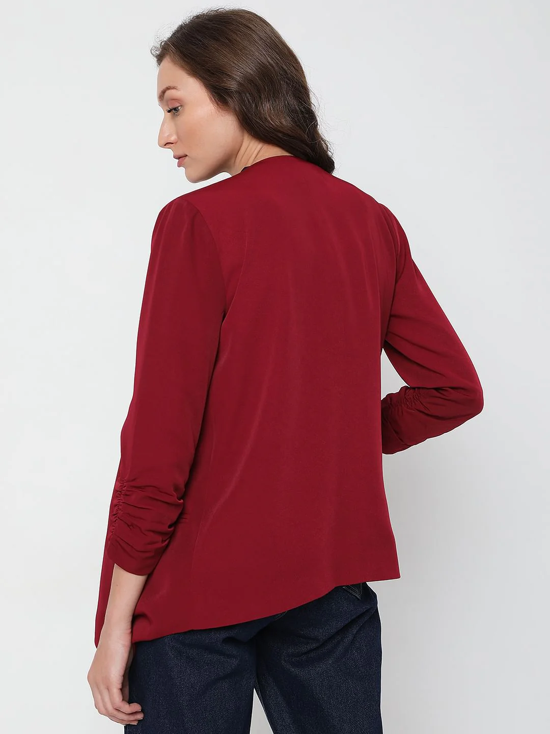 Maroon Shrug - Image 4