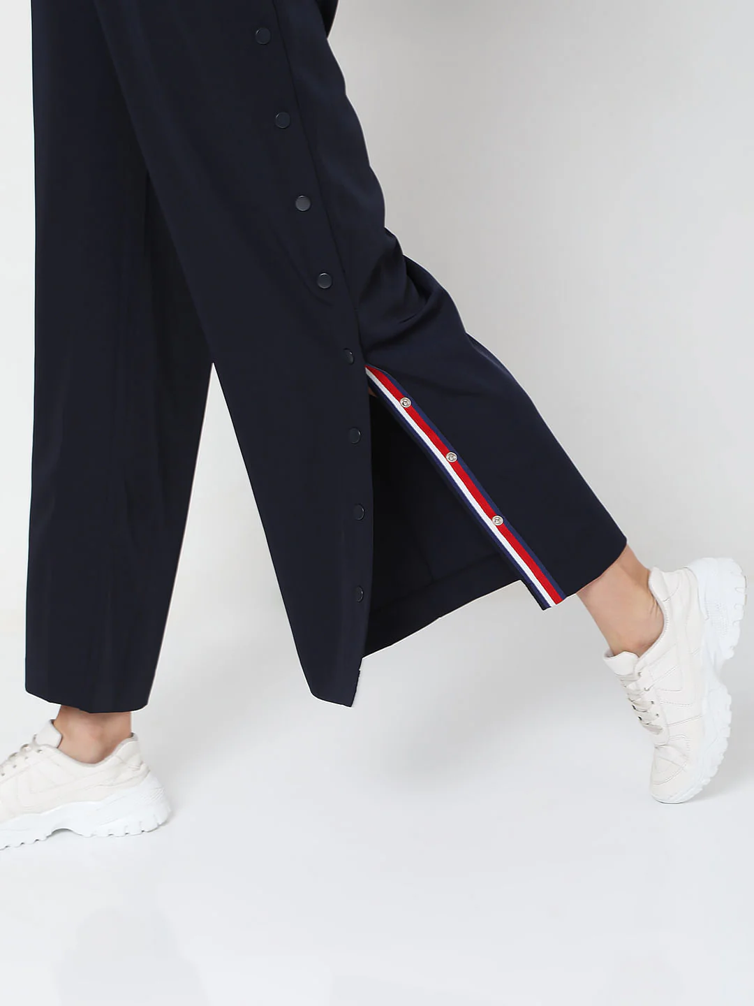 Blue High Rise Pants - Image 5