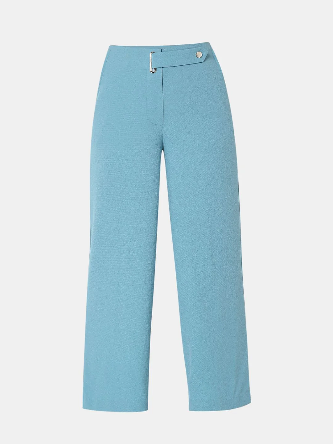 Blue High Rise Culottes - Image 7