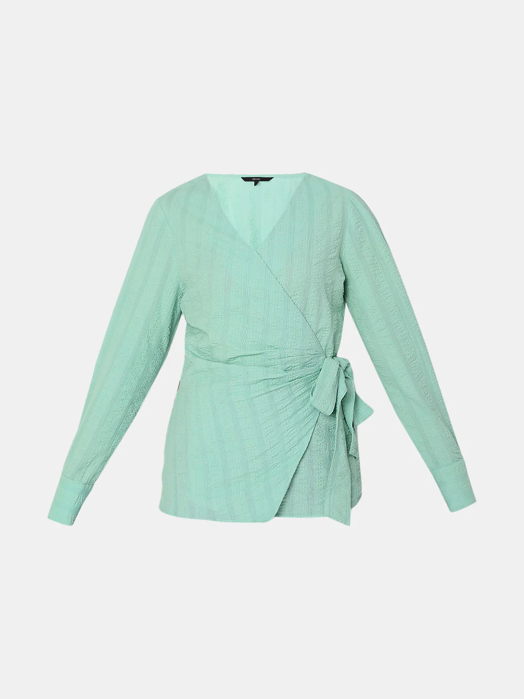 Green Front Wrap Top - Image 7