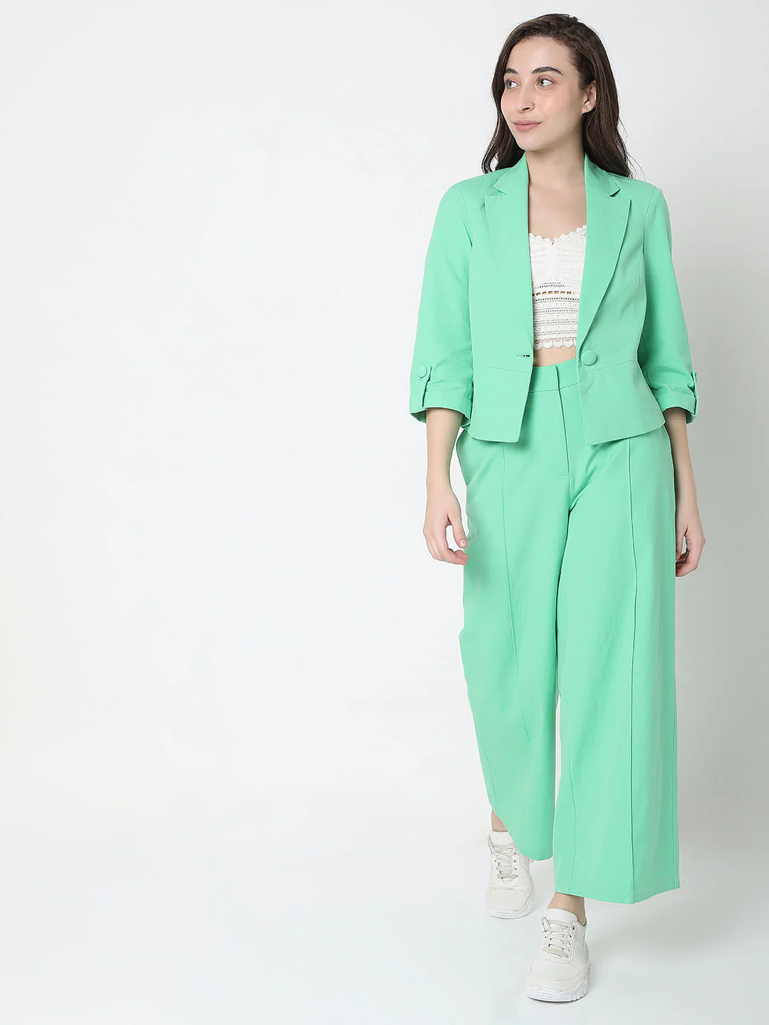 Mint Green Co-Ord Blazer - Image 5