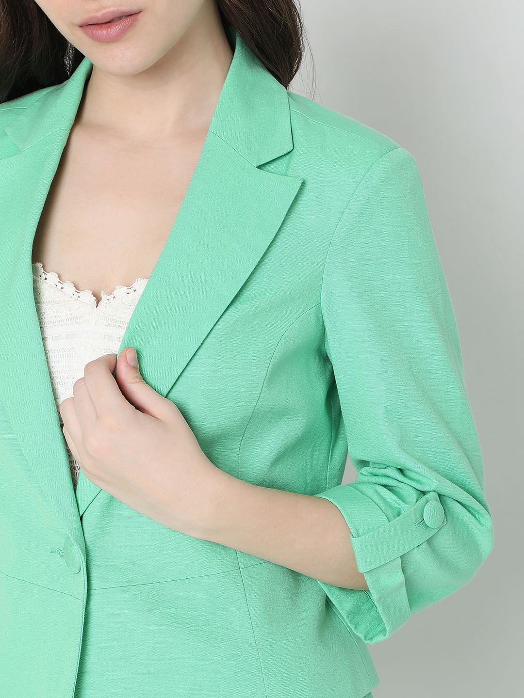 Mint Green Co-Ord Blazer - Image 6