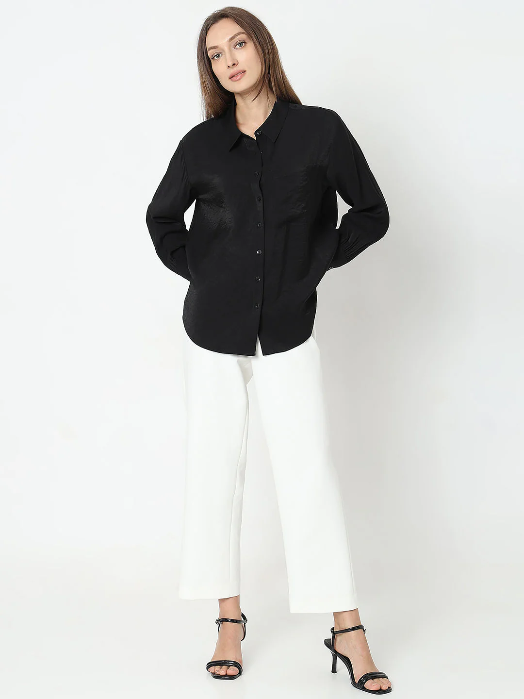 Black Full Sleeves Shirt - Image 5