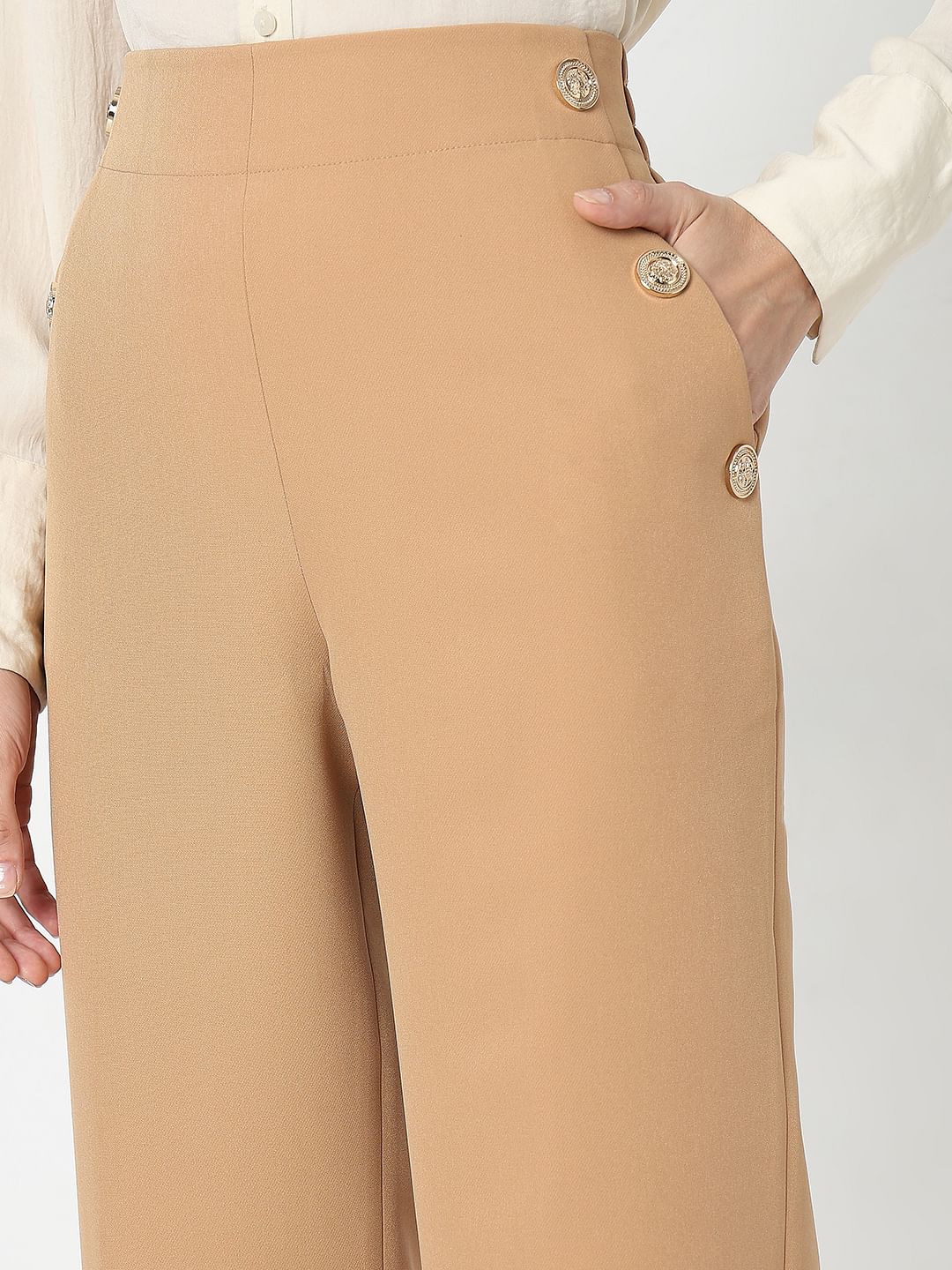 Peach High Rise Pants - Image 6