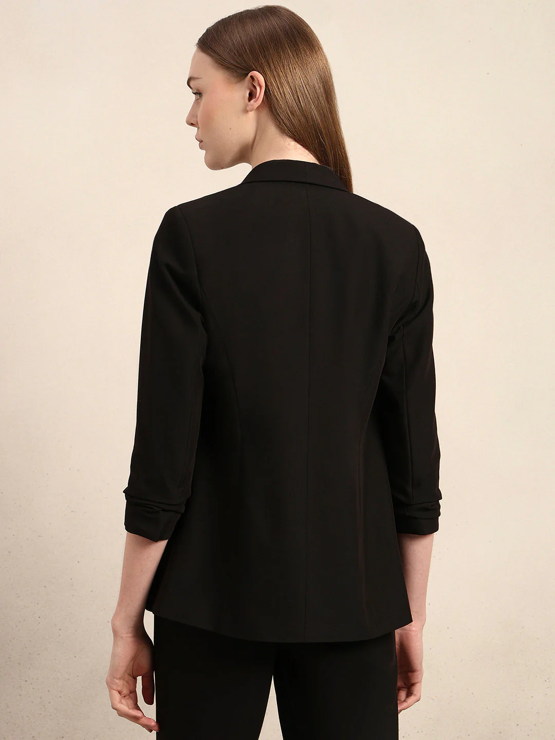 Shawl Collar Tailored Blazer - Image 4