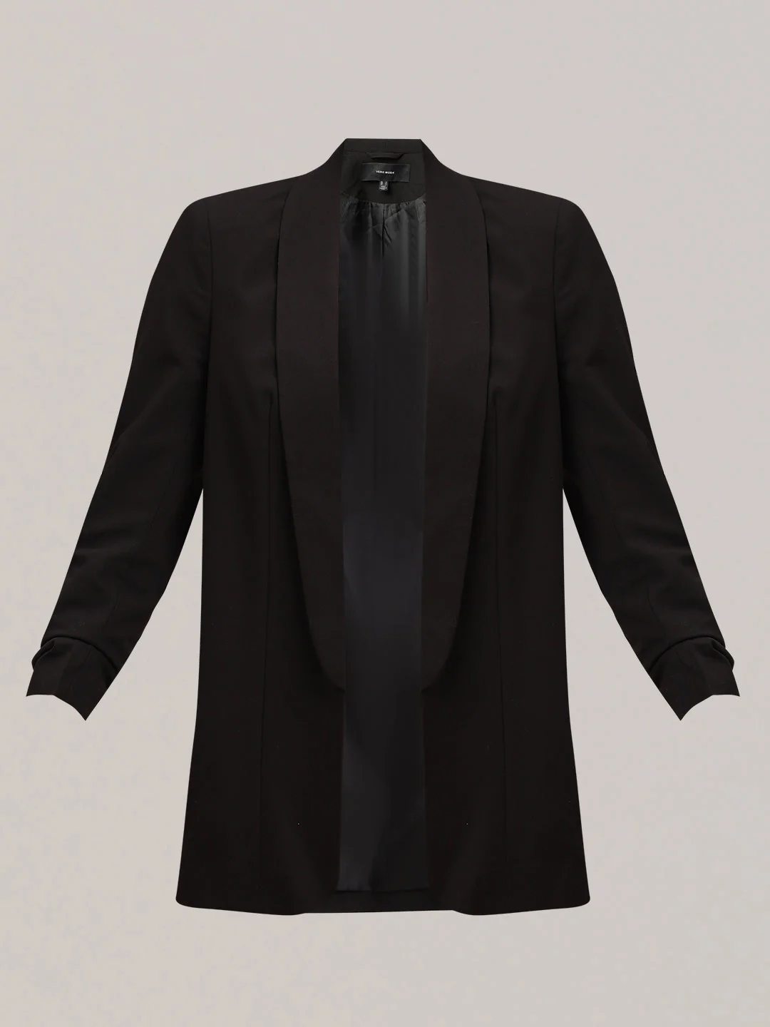 Black Longline Tailored Blazer - Image 7