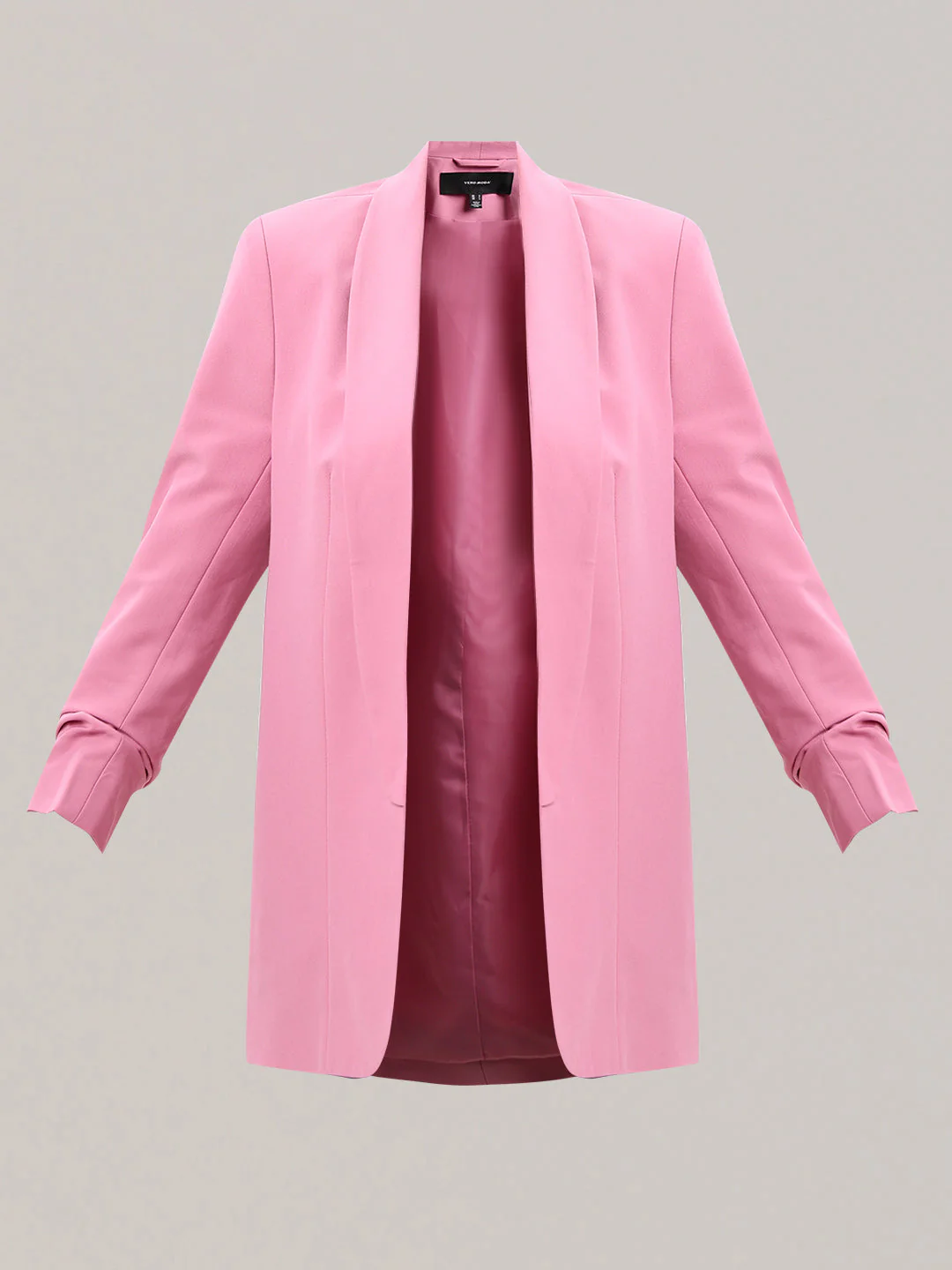 Pink Longline Tailored Blazer - Image 7