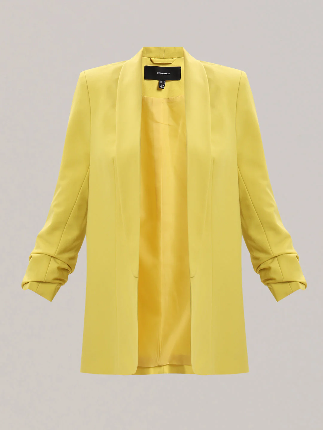Yellow Longline Tailored Blazer - Image 7