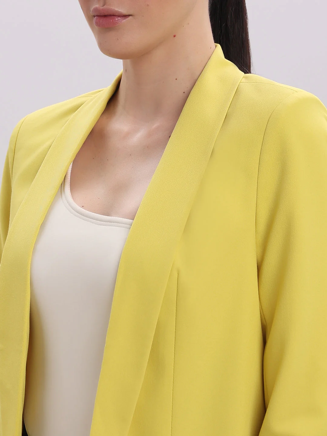 Yellow Longline Tailored Blazer - Image 8