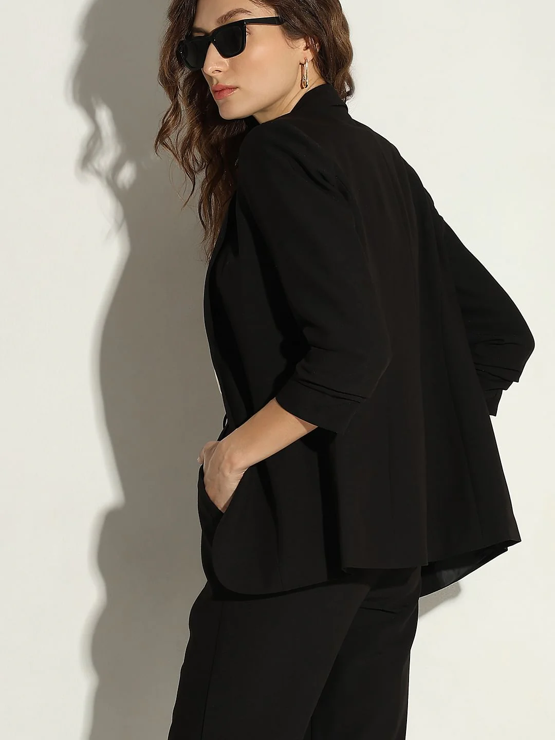 Black Tailored Co-Ord Set Blazer