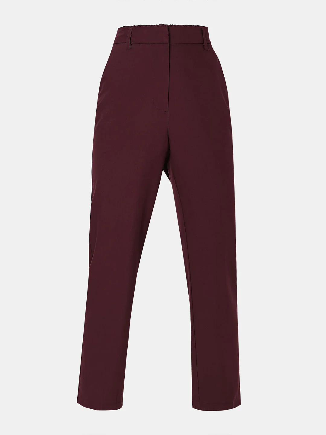 Maroon Ankle Length Co-Ord Set Trousers - Image 7